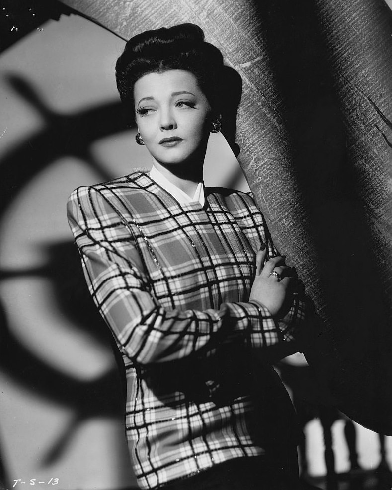 #78 Sylvia Sidney as Congresswoman Margaret Wyndham Chase in the 1946 Benedict Bogeaus production Mr. Ace.