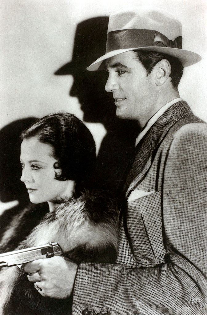 #8 Sylvia Sidney with Gary Cooper, 1930.