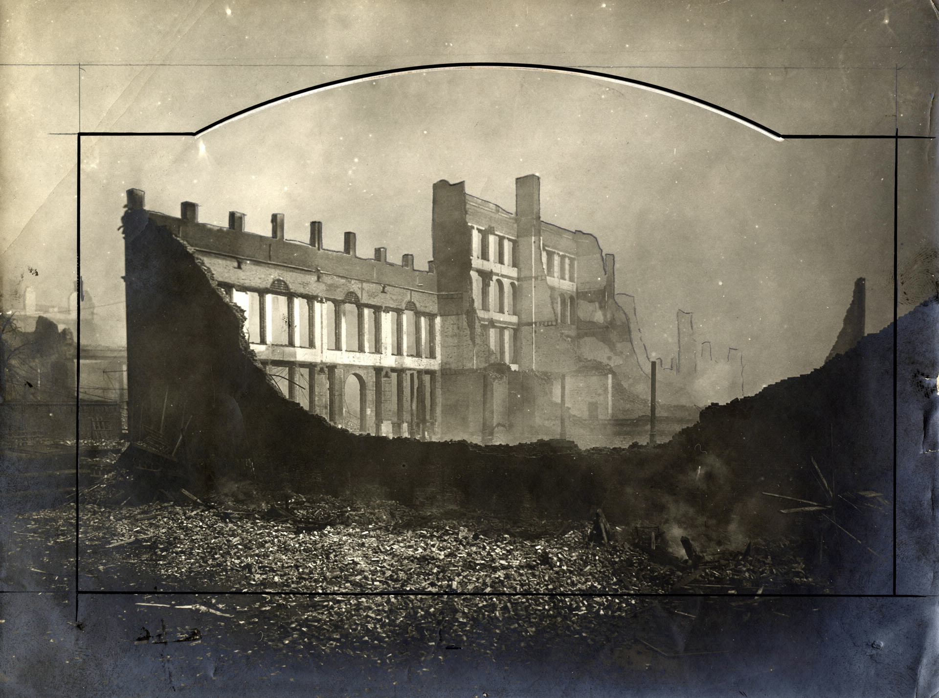 #5 Front Street looking north.