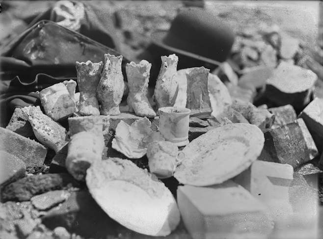 #29 Pottery found in ruins of 1904 Fire.