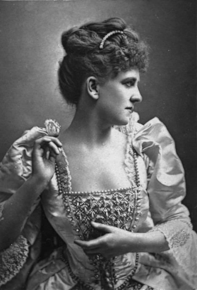 #16 Miss May Fortescue, 1880s