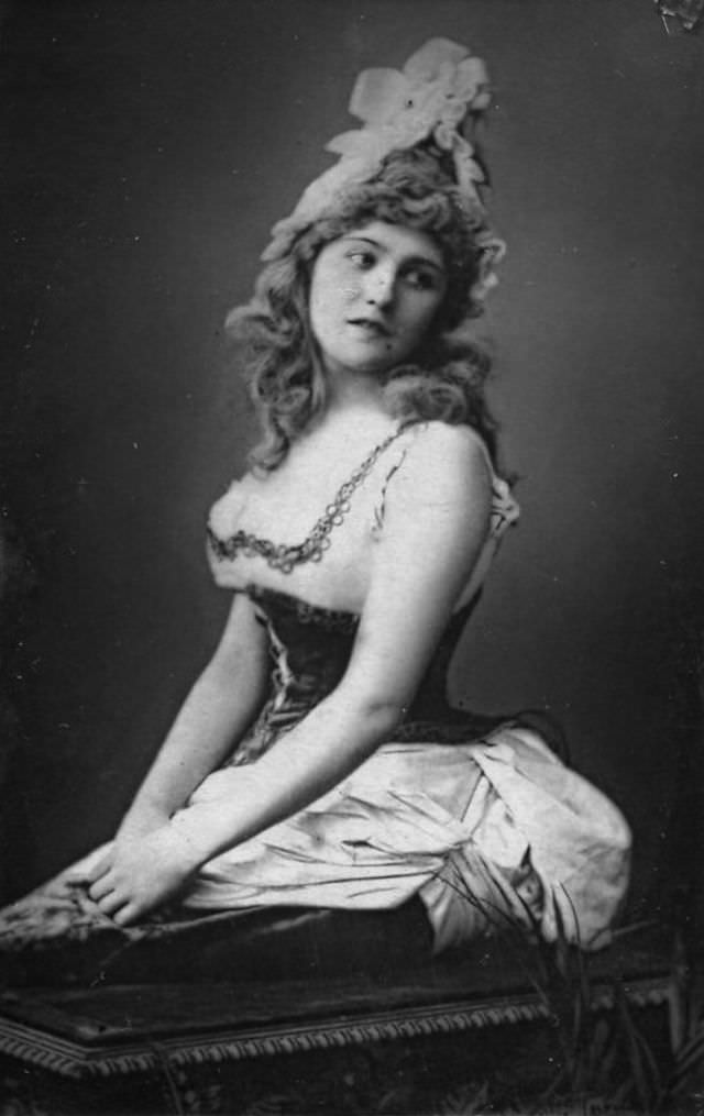 #4 Miss Belle Bilton, 1880s