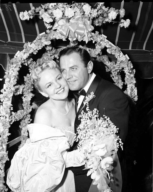 #17 Singer and actress Peggy Lee married husband Brad Dexter in Los Angeles, 1953