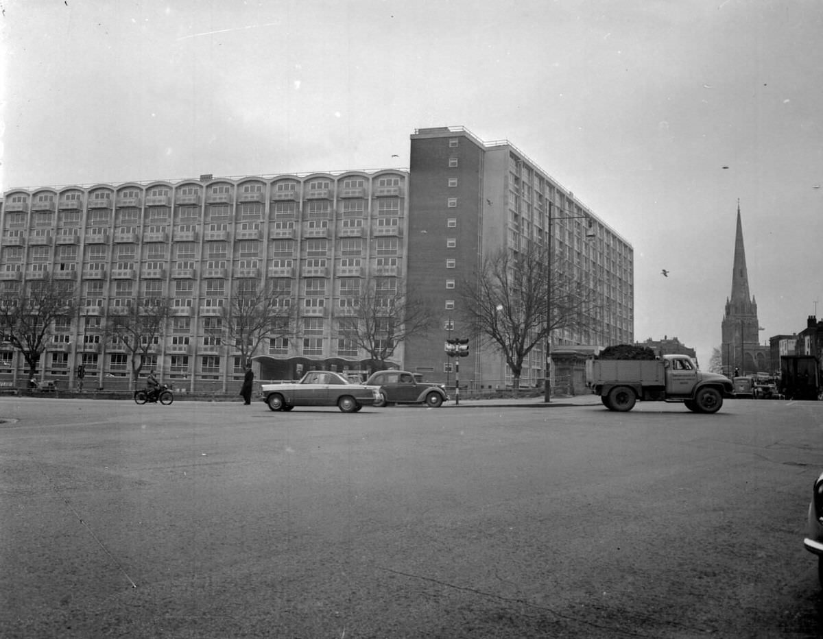 #13 Block of flats near completion 1960