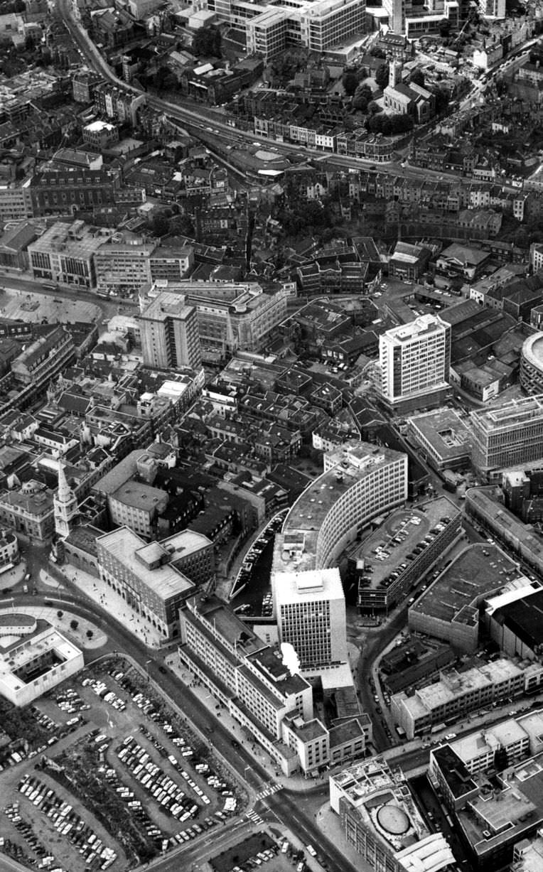 #14 Ariel view of the city centre.