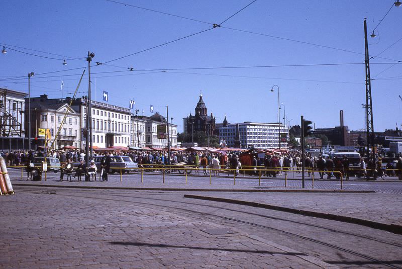 #27 Market place in Helsinki, 1968