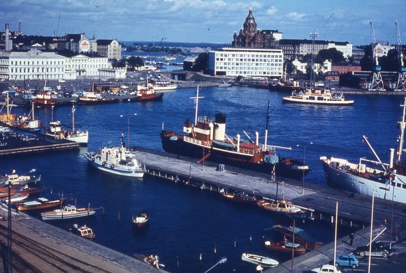 #31 South harbour looking eastwards, Helsinki, 1968