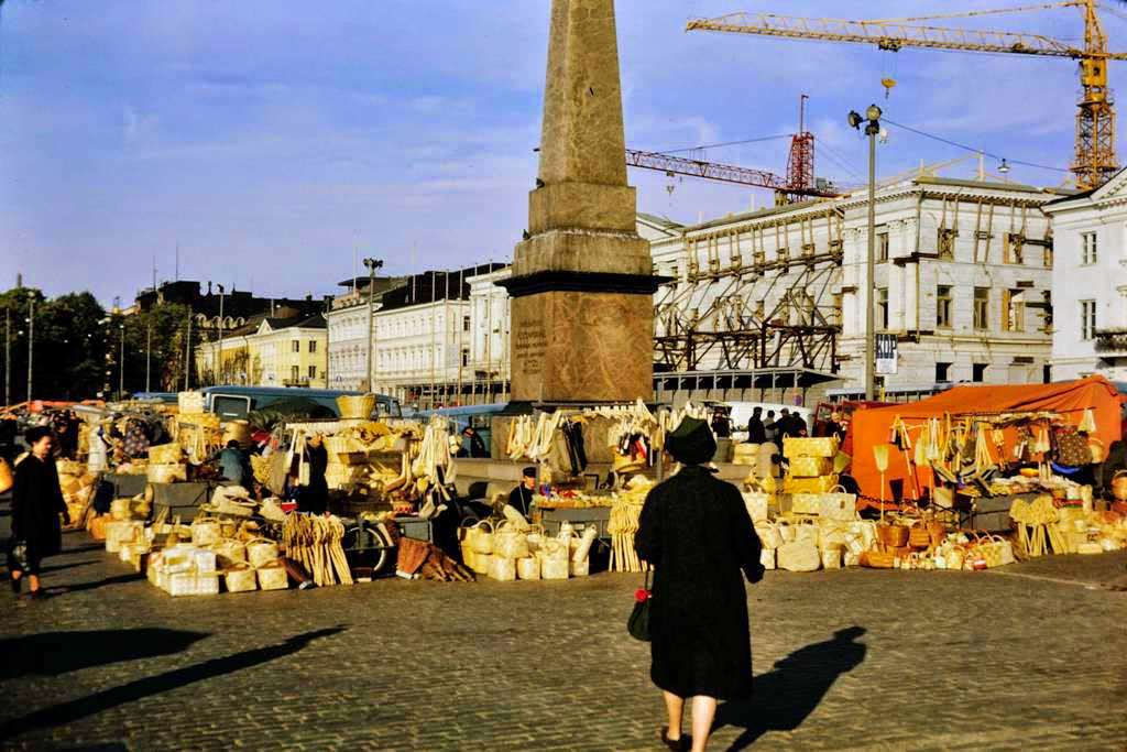 #44 Baskets, Helsinki Market, 1960s