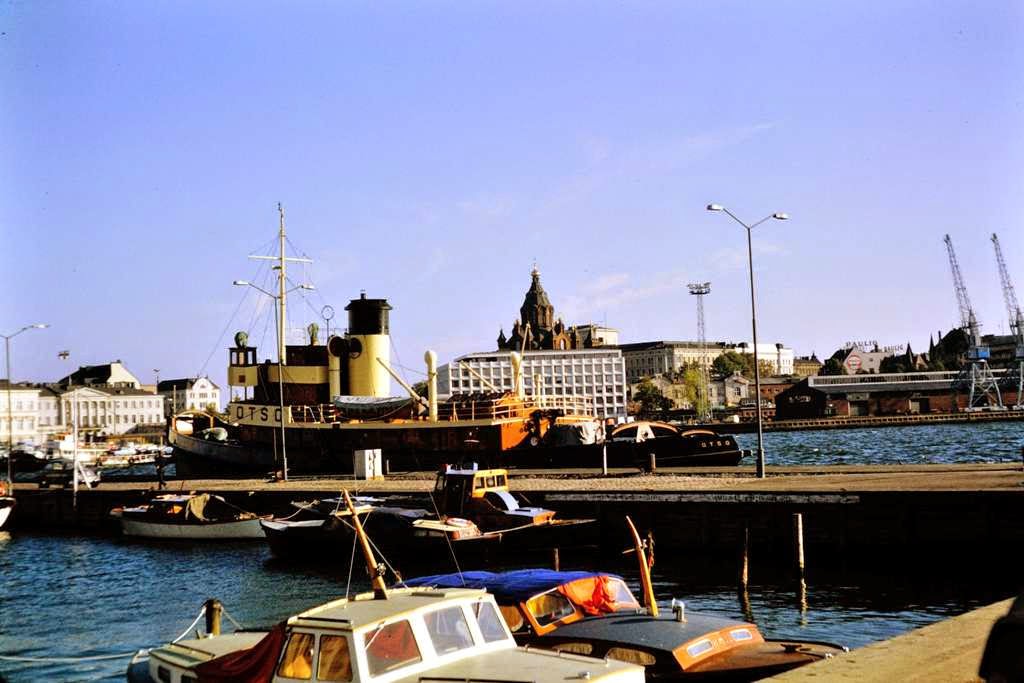 #46 Ocean going tug, and Russian church, 1960s