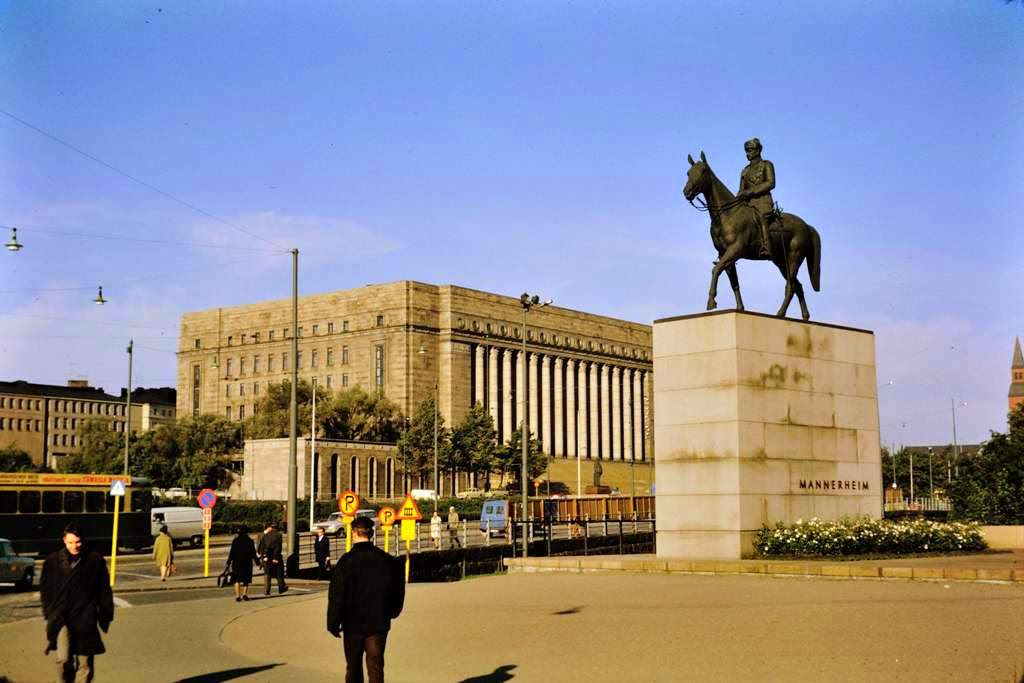 #48 Mannerheim & Parliament, 1960s