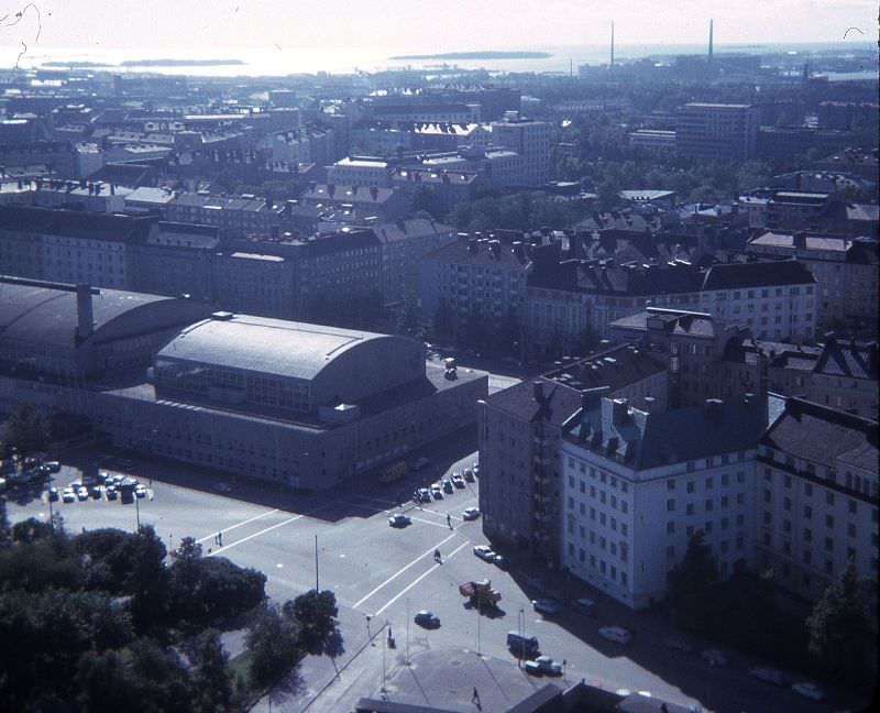 #12 Aerial view of Helsinki in 1965