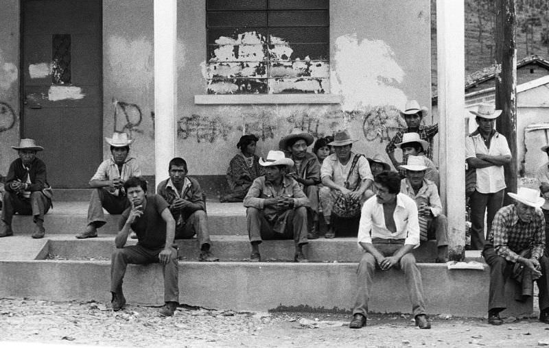 #37 The occupied village, Guatemala, 1982