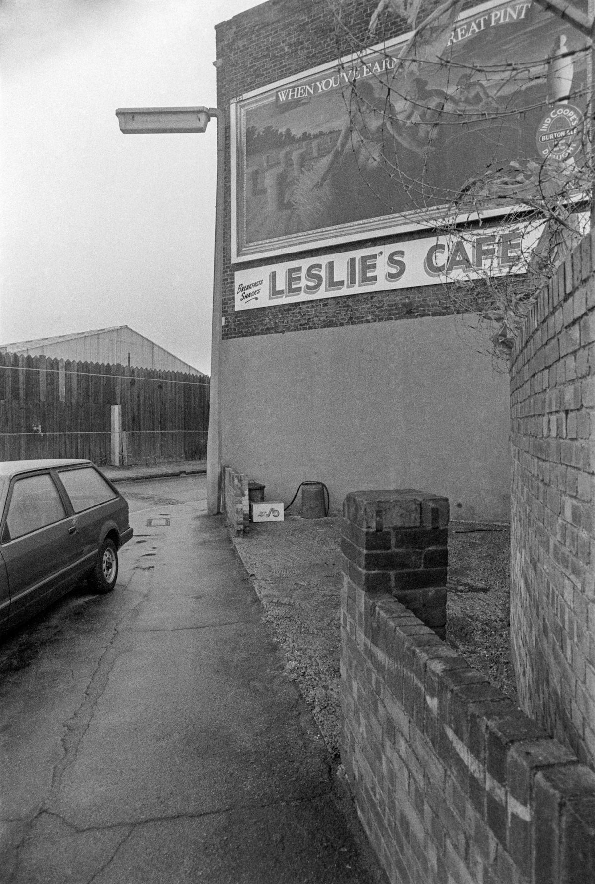 #17 Leslie’s Cafe, Manchester Road, Isle of Dogs, Tower Hamlets, 1984