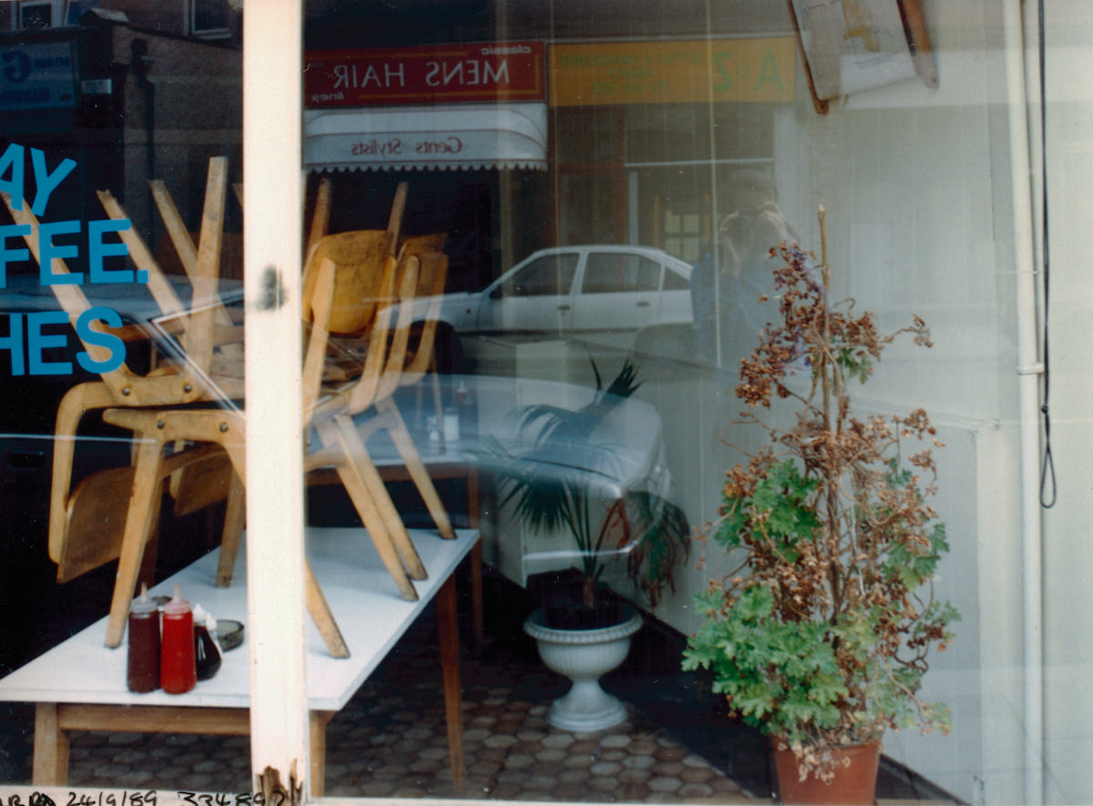 #37 Cafe, West Green Road, Seven Sisters, Haringey, 1989