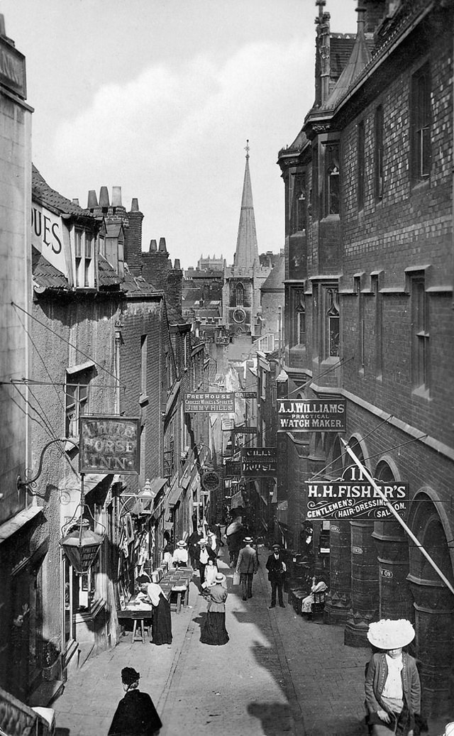 #9 Christmas Steps, Lewins Mead, Bristol, 1899