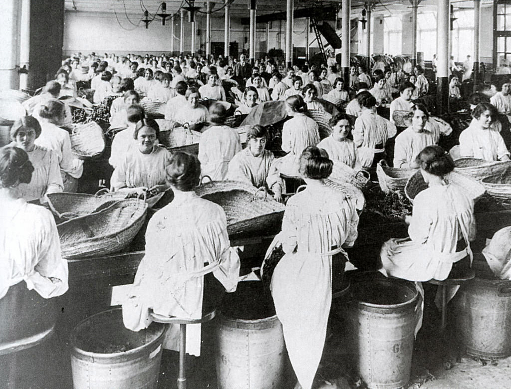 #27 Wills Tobacco girls, Bedminster, 1890s