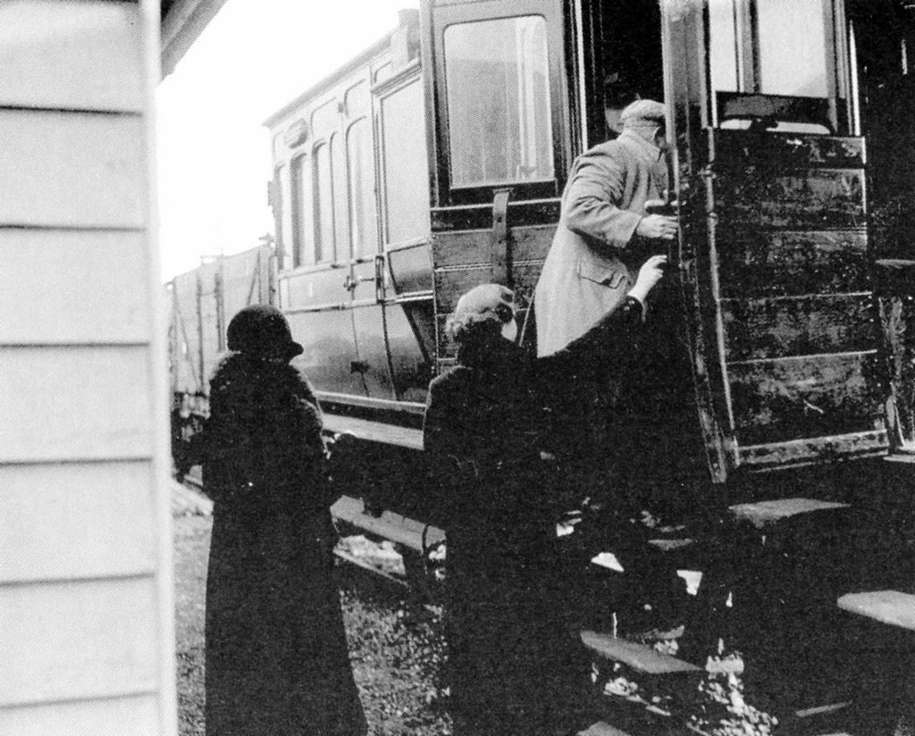 #16 Carriages on the Weston, Clevedon and Portishead Light Railway, ca. 1890s