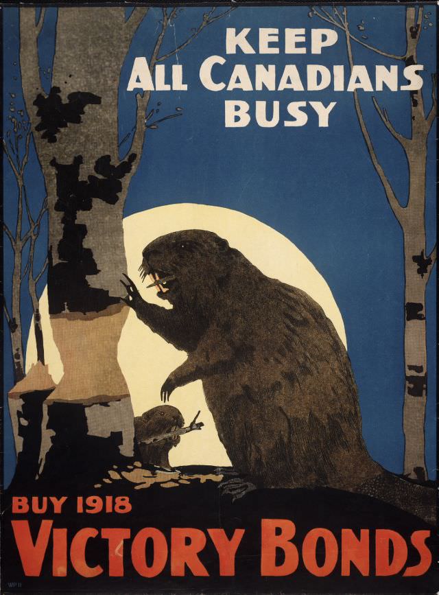 Keep All Canadians Busy – Buy 1918 Victory Bonds