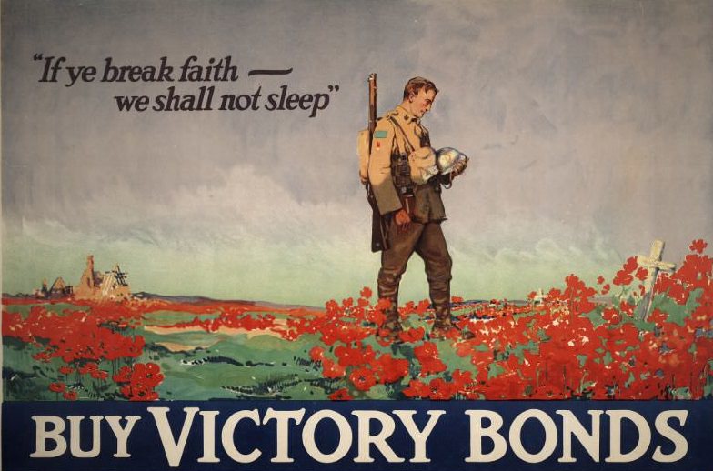 If ye break faith, we shall not sleep” – Buy Victory Bonds