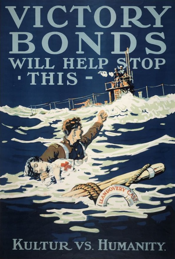 Victory Bonds Will Help Stop This – Kultur vs. Humanity