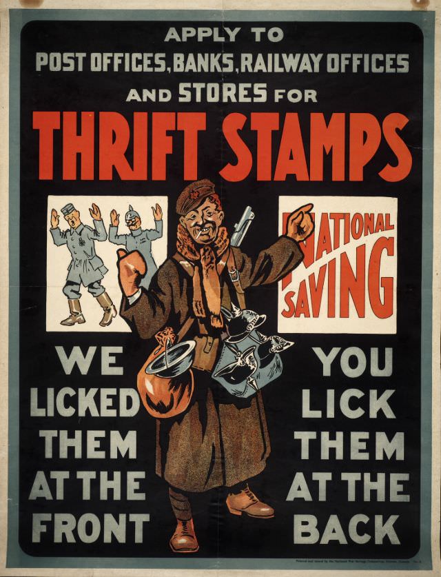 #6 Apply to Post Offices, Banks, Railway Offices And Stores For Thrift Stamps