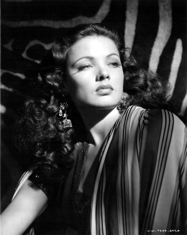 #9 Gene Tierney from “Sundown”, 1941