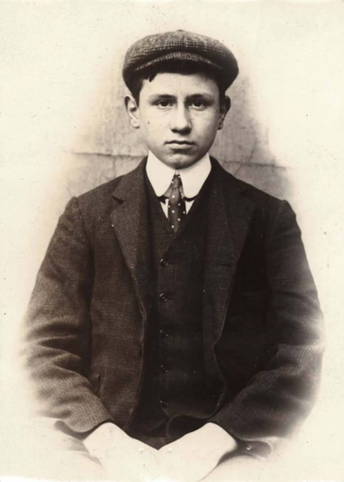 #15 Percy John Proctor, 16, arrested for fraud, 1906.