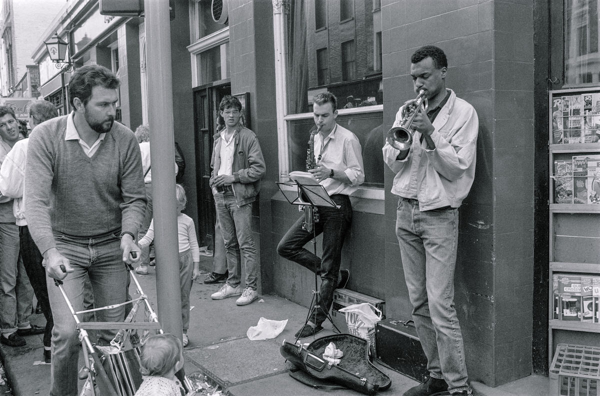 #13 Street Musicians, Portobello Rd, Notting Hill, Kensington and Chelsea, 1987