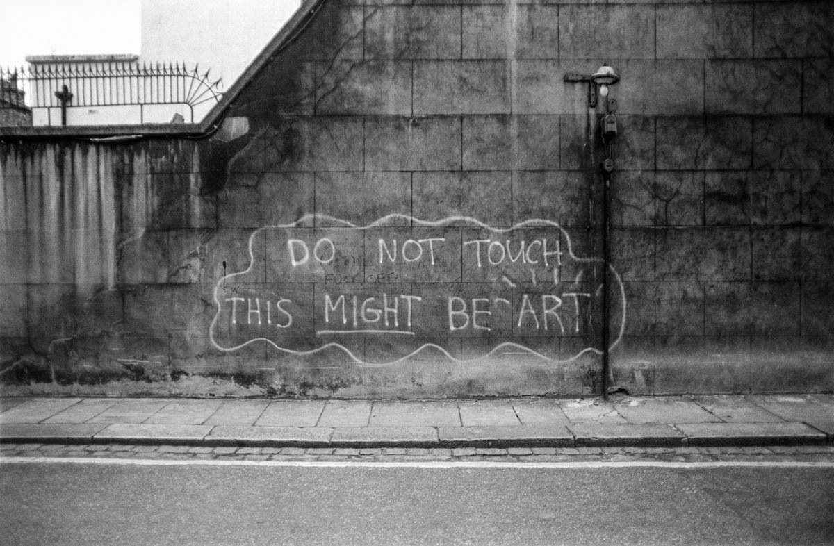 #17 Graffiti, art, South Kensington, Kensington & Chelsea, 1988