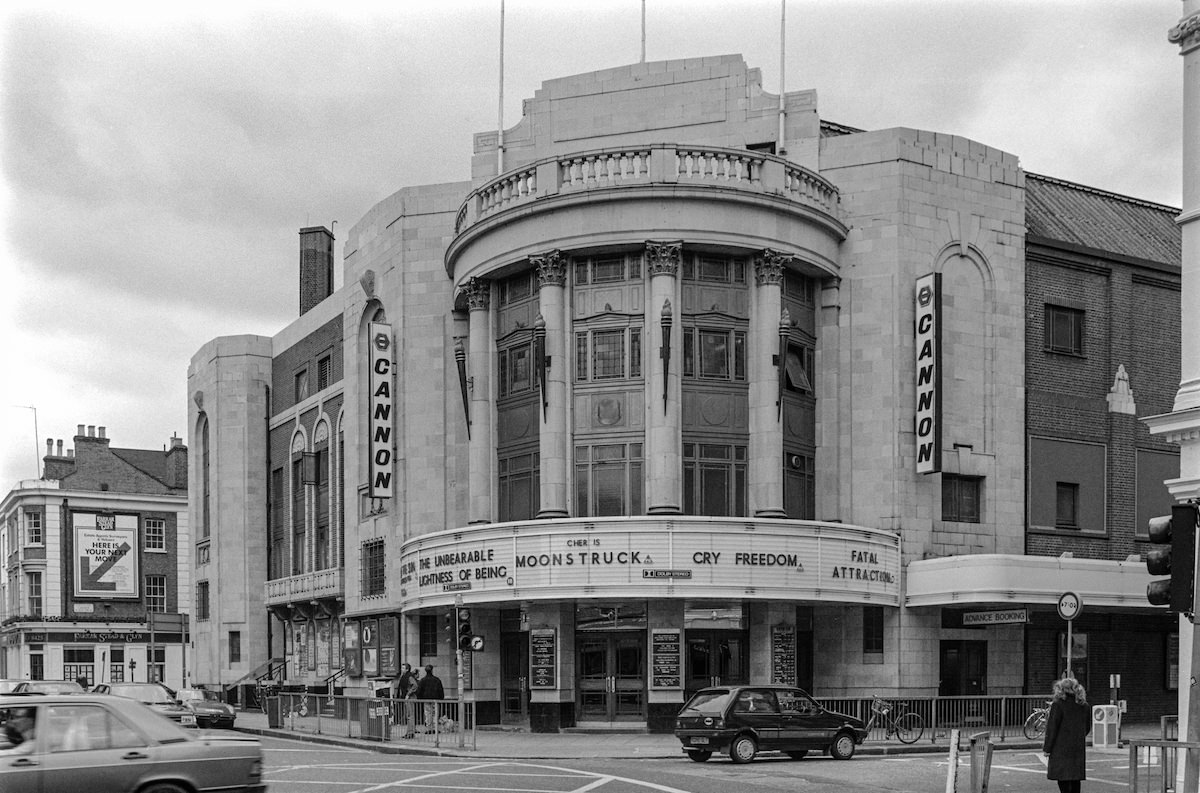 #50 Cinema at Fulham Road, Drayton Gardens, Chelsea, Kensington and Chelsea, 1988