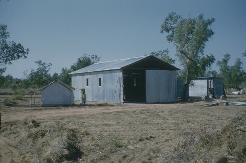 #1 First building at town – Government Office, November 1959