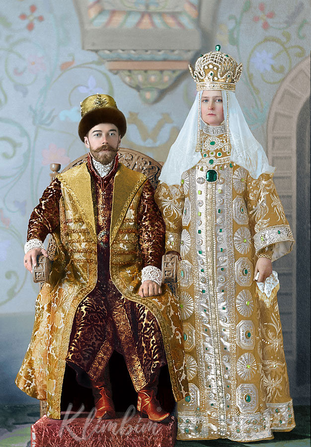 Spectacular Colorized Photos of Romanovs’ Final Ball Taken in 1903, St. Petersburg, Russia Colorizat