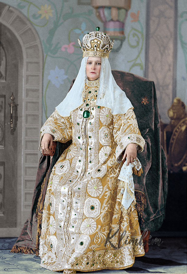 #5 Alexandra Feodorovna, Costume Ball 1903