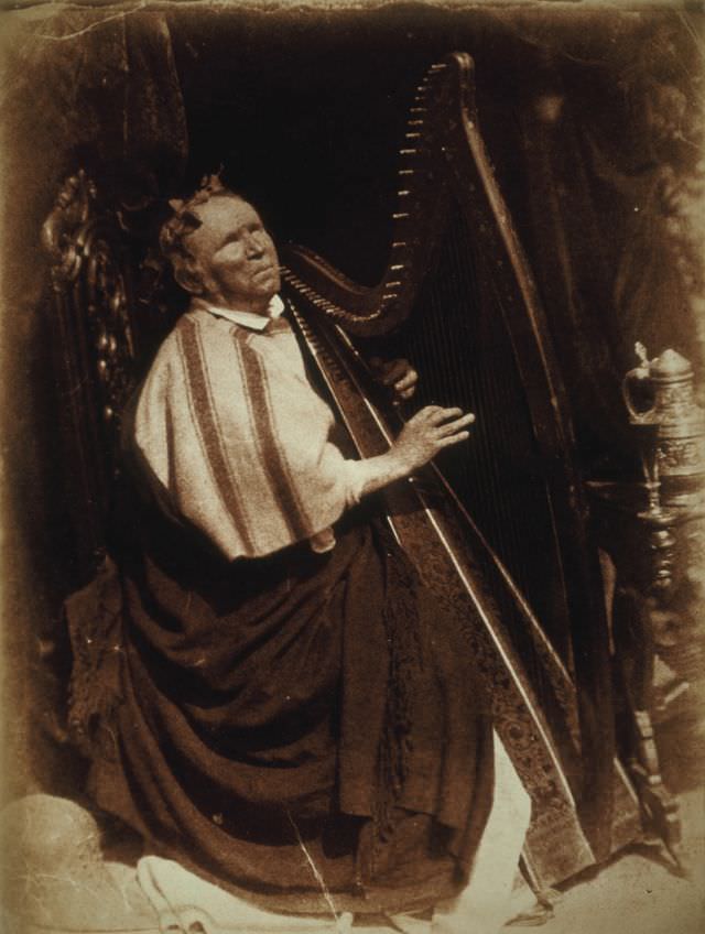 #14 Patrick Byrne, about 1794 – 1863. Irish Harpist