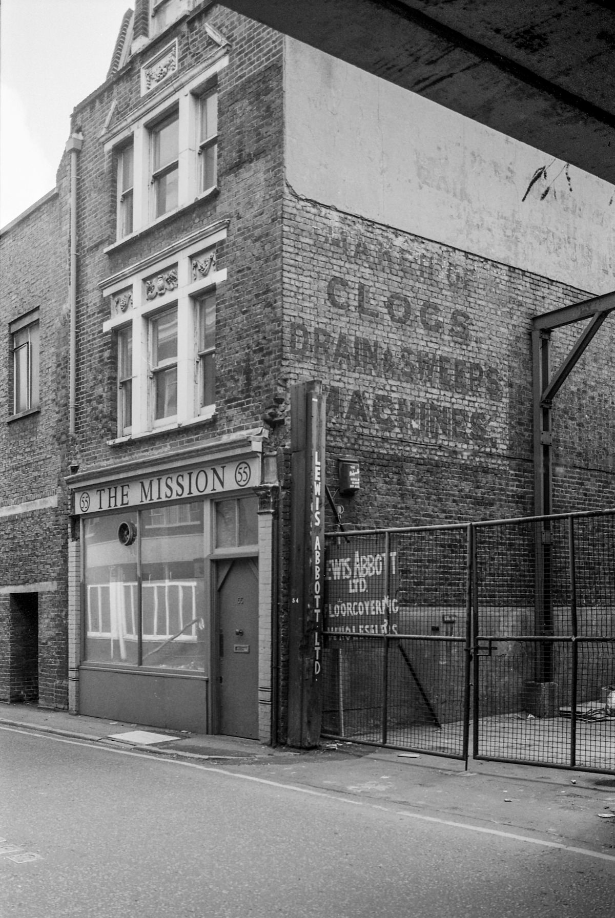 #16 The Mission, Holywell Lane, Shoreditch, Hackney 1986