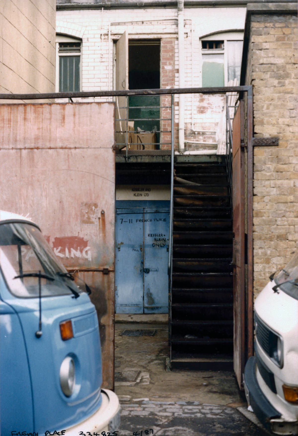 #11 French Place, 1987