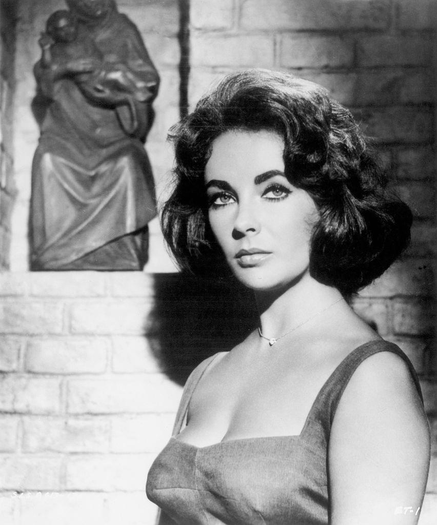 Elizabeth Taylor on the set of “Suddenly Last Summer,” 1959.