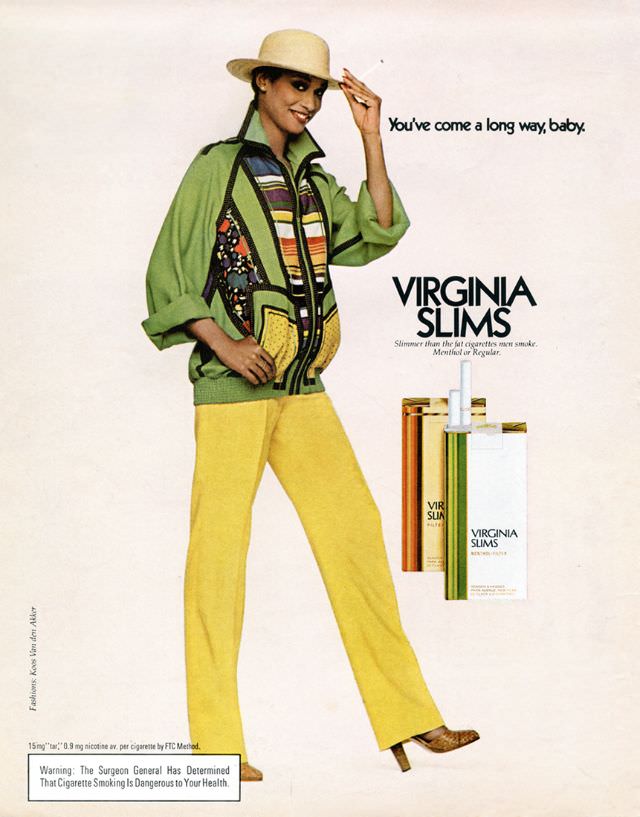 You’ve Come A Long Way, Baby: Vintage Virginia Slims Cigarette Ads from the Early 1970s Vintage Ads