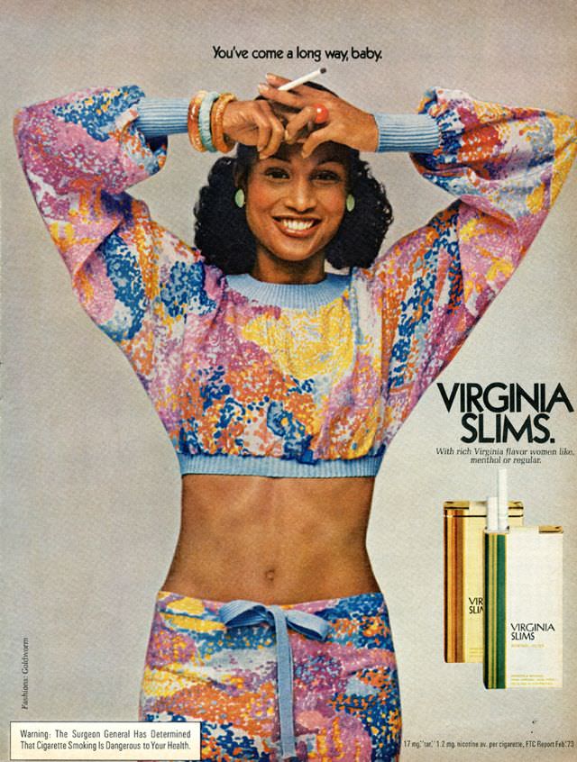 You’ve Come A Long Way, Baby: Vintage Virginia Slims Cigarette Ads from the Early 1970s Vintage Ads