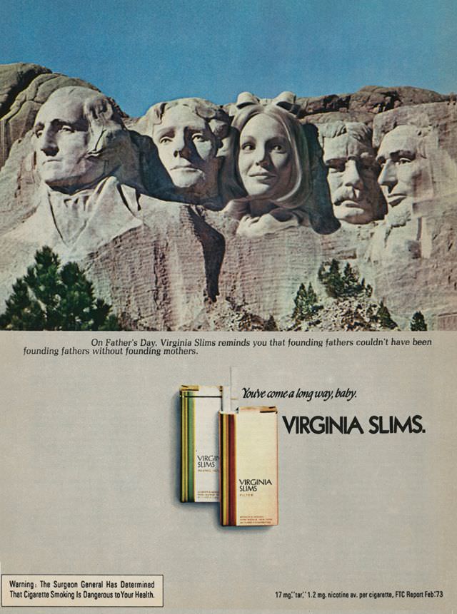 You’ve Come A Long Way, Baby: Vintage Virginia Slims Cigarette Ads from the Early 1970s Vintage Ads
