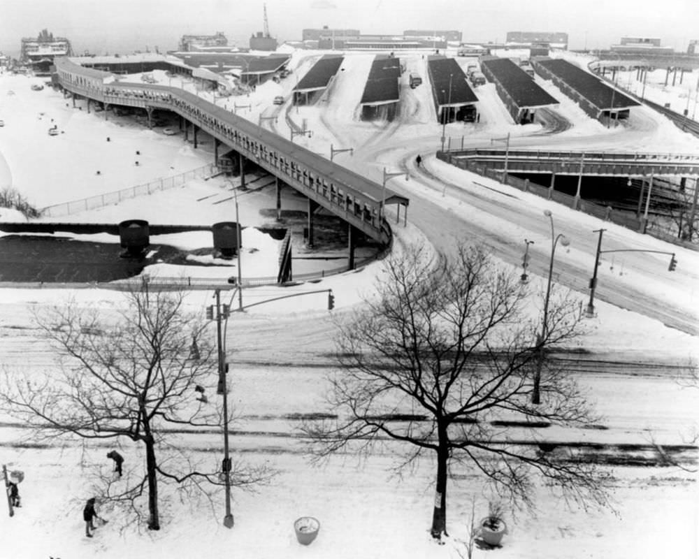 #20 At noon on February 8, 1978, business at the St. George Ferry Terminal was hardly “as usual” thanks to Ol’ Man Winter.