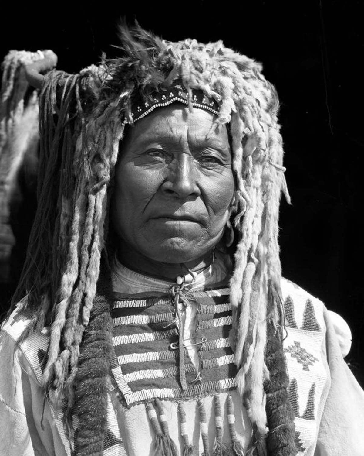 #7 Wide Face Chief of Piikani Nation.