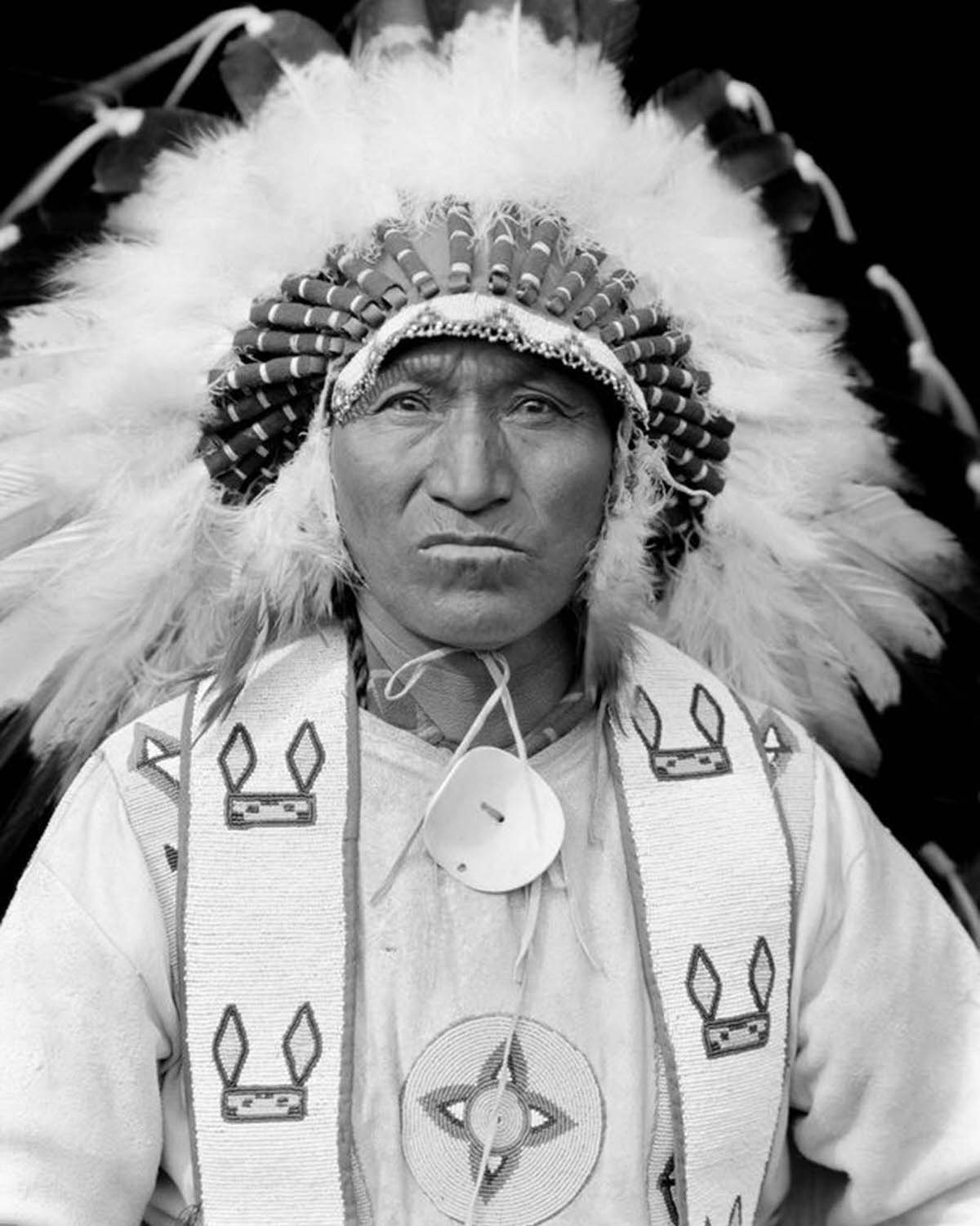 #24 Lone Walking Buffalo, Nakoda Nation.