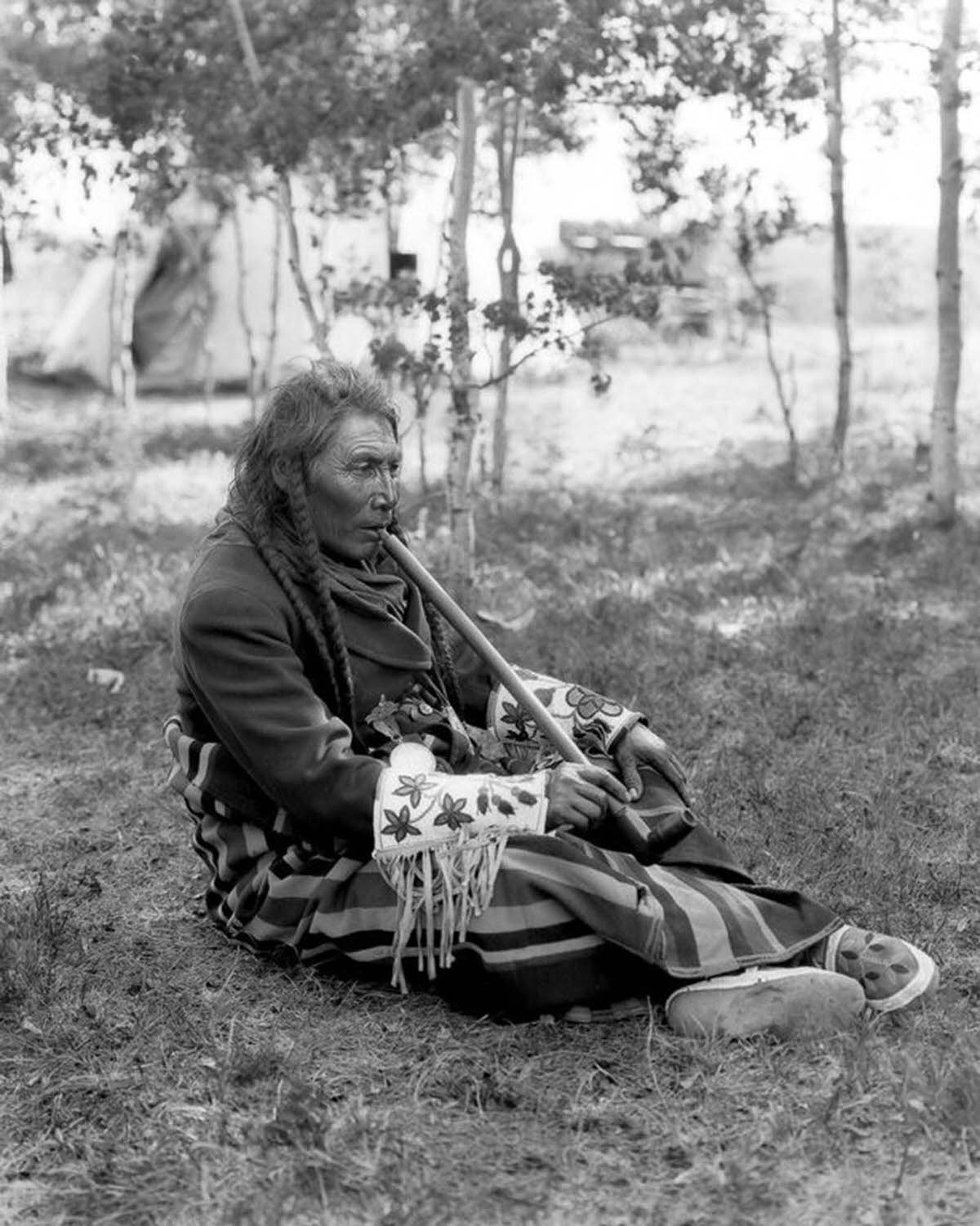 #12 Big Belly, Tsuu T’ina chief.