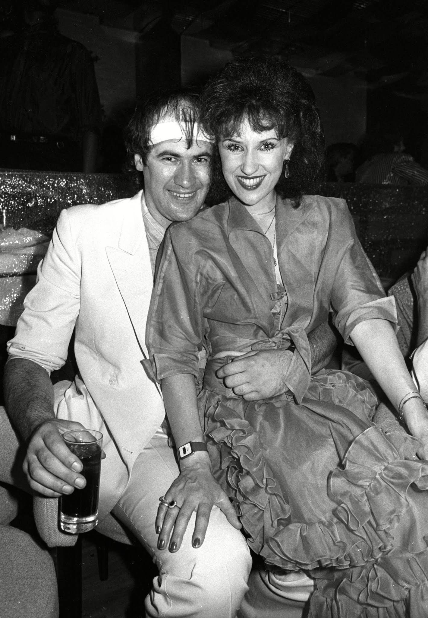 #18 Anita Dobson and Fish (Derek William Dick), led singer with Merillion