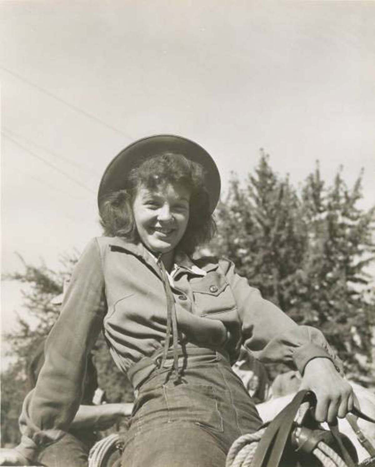 #17 Pendleton cowgirl.