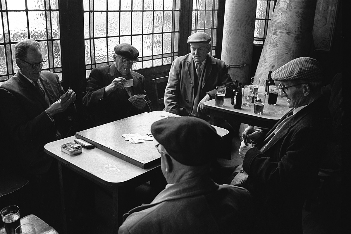 #7 East End Card School c.1967 – Steve Lewis