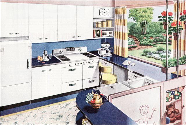 #2 1945 American Gas Association Kitchen
