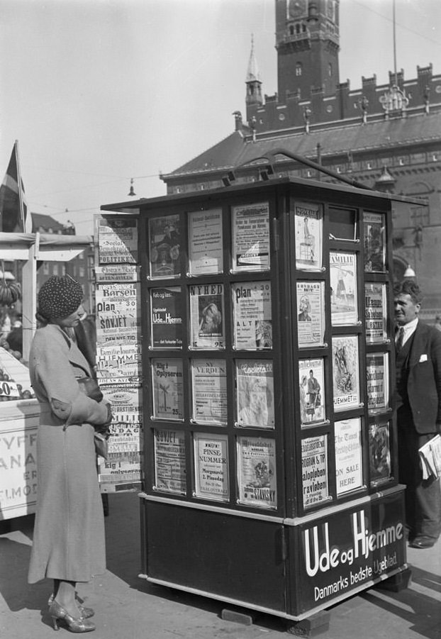 #61 Kiosk at the Copemnhagen town hall square