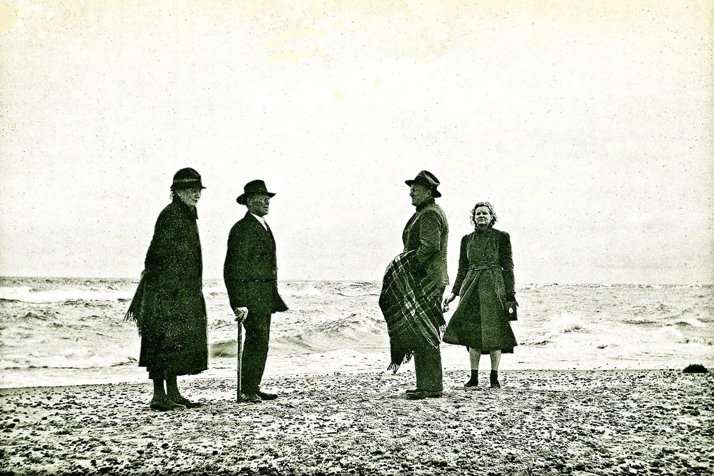 #19 On the beach at Skagen, Denmark in 1937
